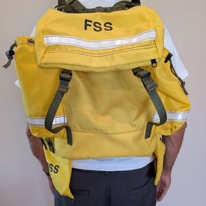 Vintage FSS US Forest Service Backpack